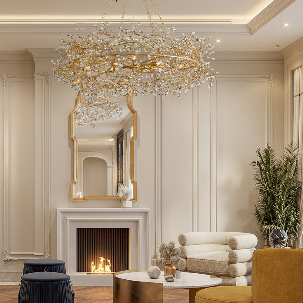 Fiore Crown Chandelier