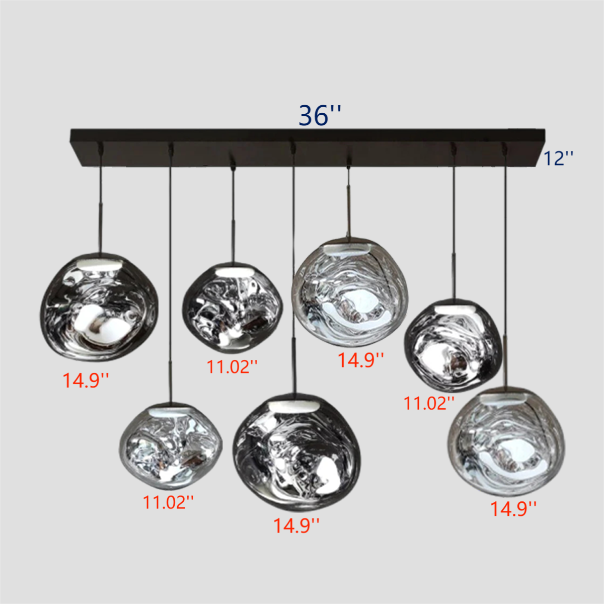 Modern Lava Nordic Chandeliers