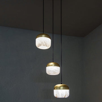 Harriet Alabaster Pendant, Dining Table Mini Pendant Lamp