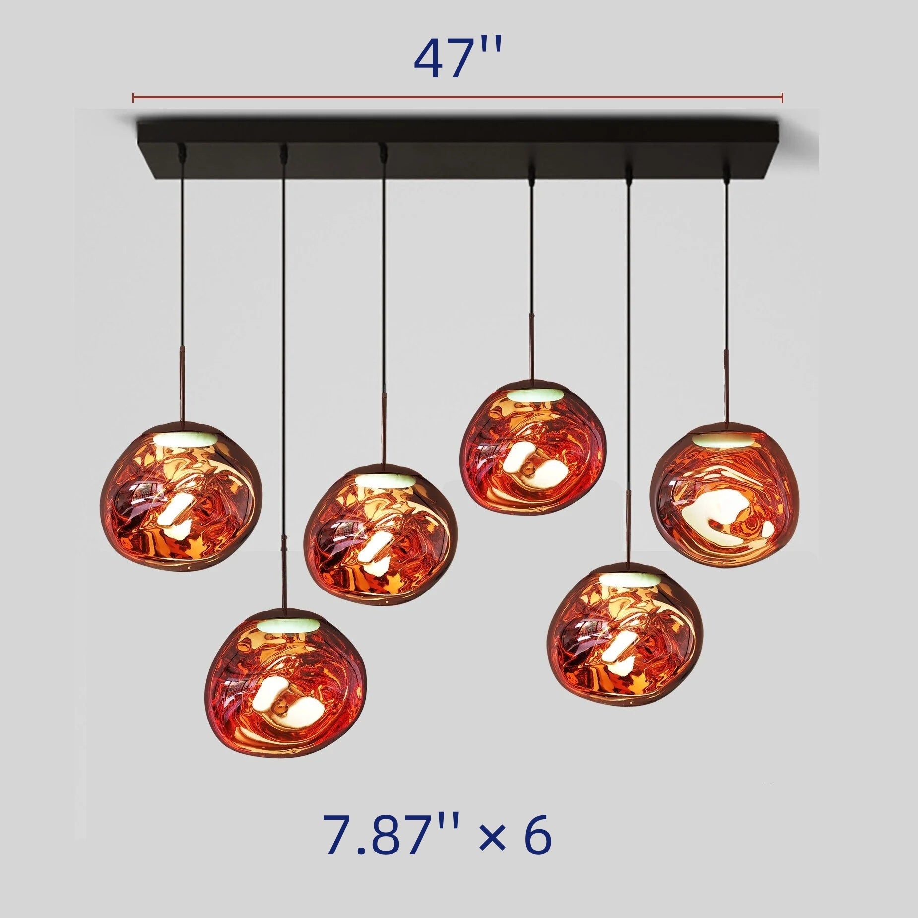 Modern Lava Nordic Chandeliers