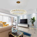 Modern Stylish Ring Crystal Chandelier