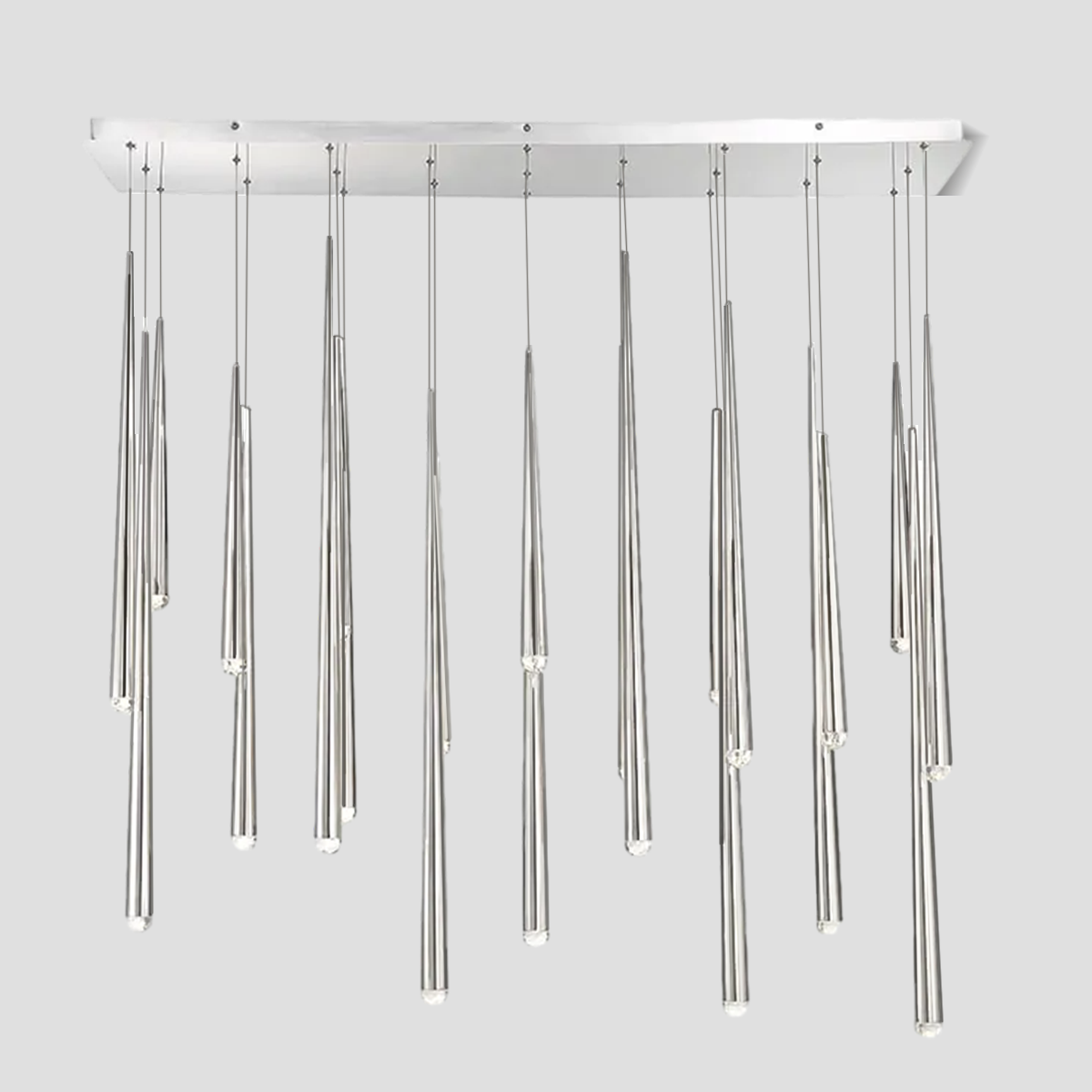 Anthropology Rectangle Tubular Pendant Light