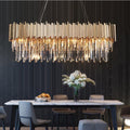 Natasha Modern Classic Crystal Chandelier