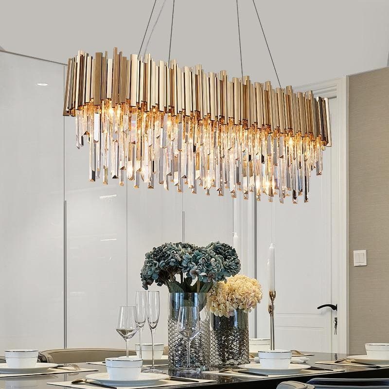 Natasha Modern Classic Crystal Chandelier