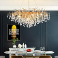 Branch Raindrop Tree Crystal Chandelier