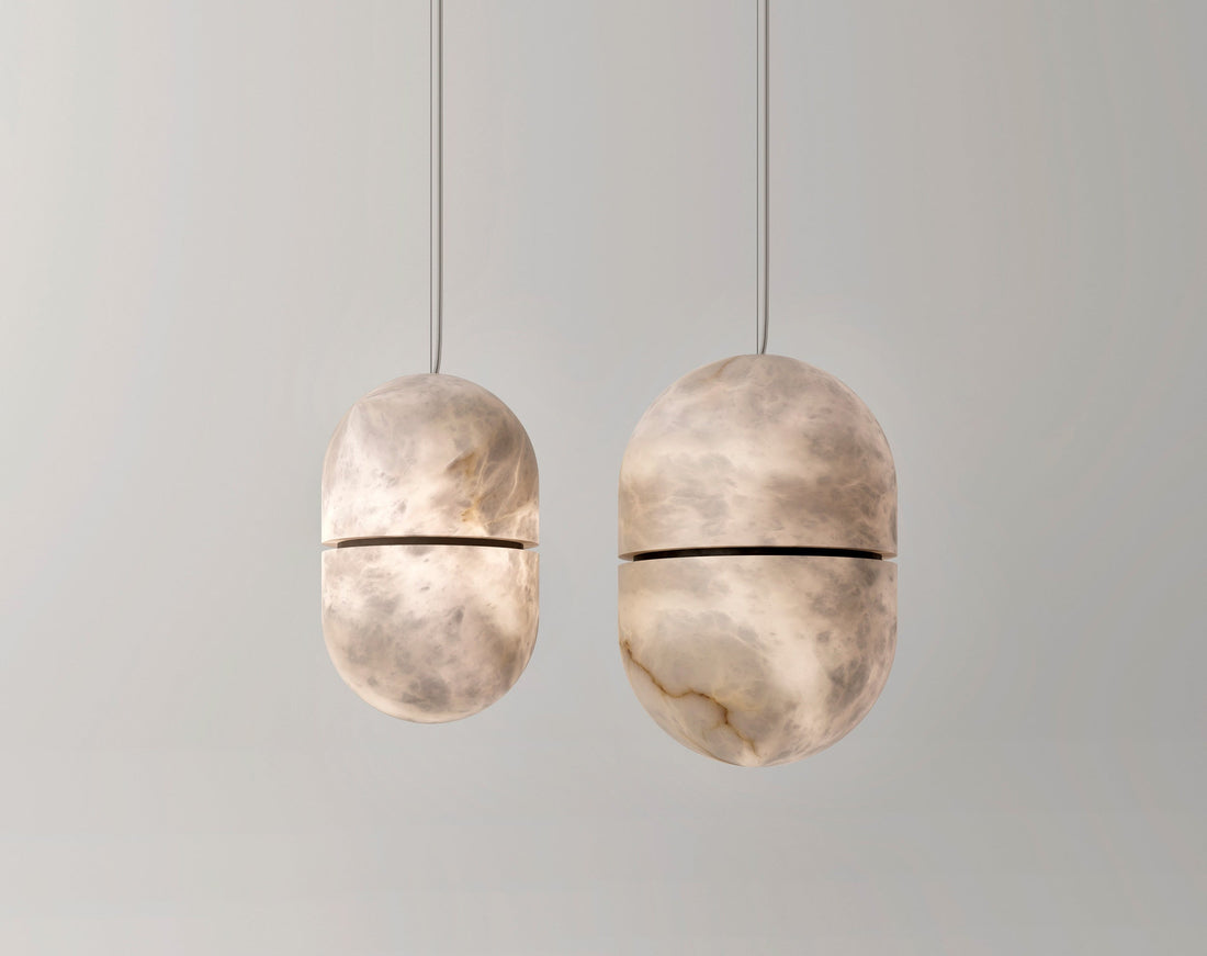 Jeremy Alabaster Symmetry Pendant Light, Island Mini Pendant Light