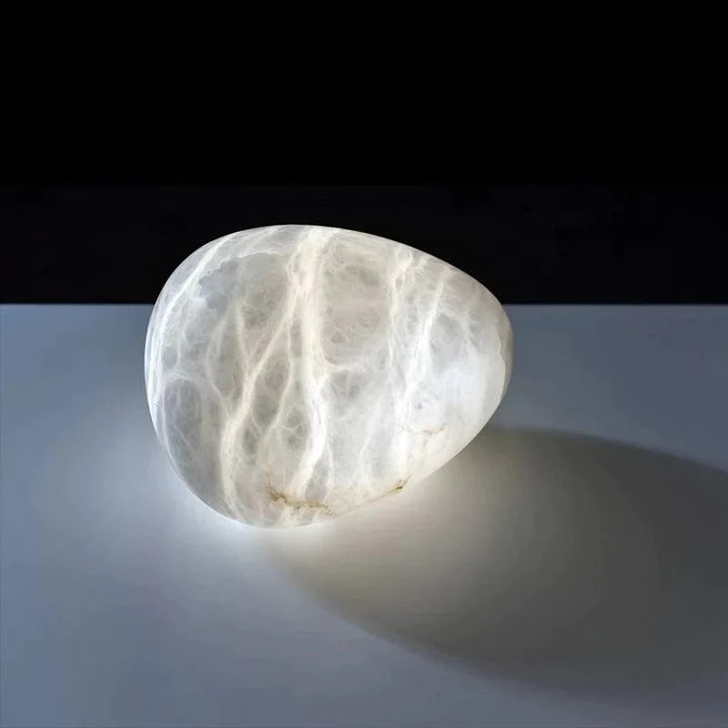 Gracie Alabaster Pendant Lamp, Modern Lamp