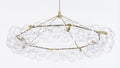 Oliver Bubble Glass Round Chandelier Wreath 48'' 60'' 76''
