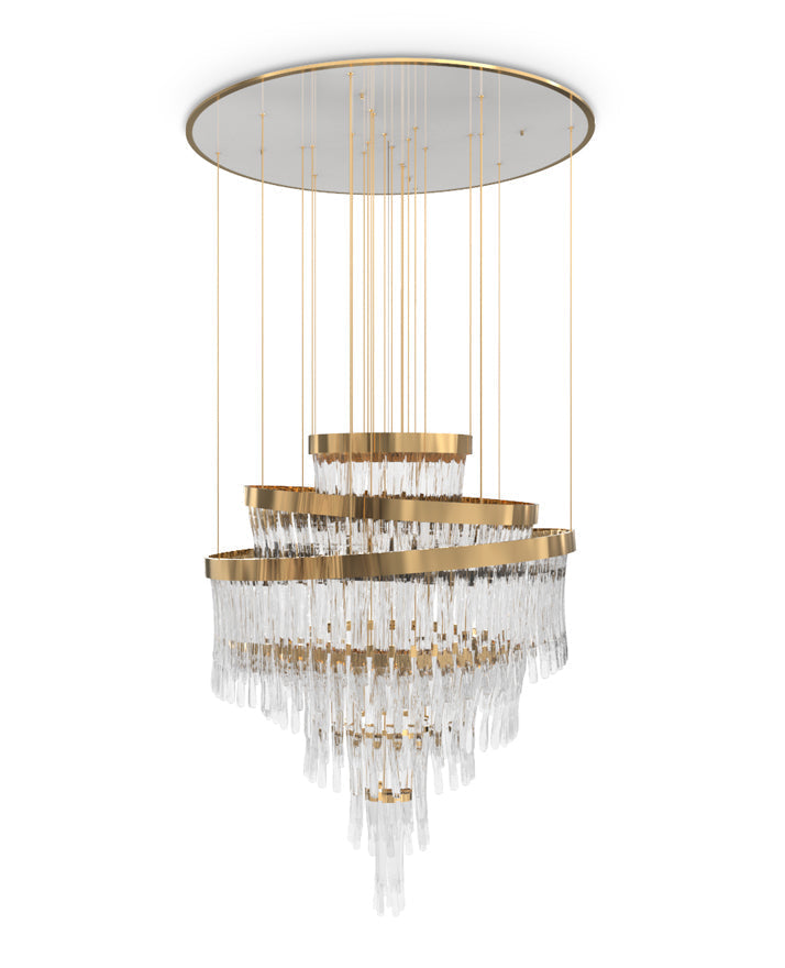 Babel 50 Light Crystal Modern Chandelier