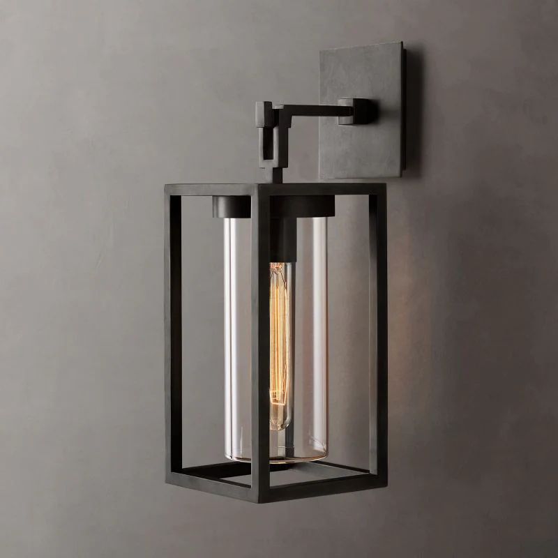 Bass Square Outdoor Sconce