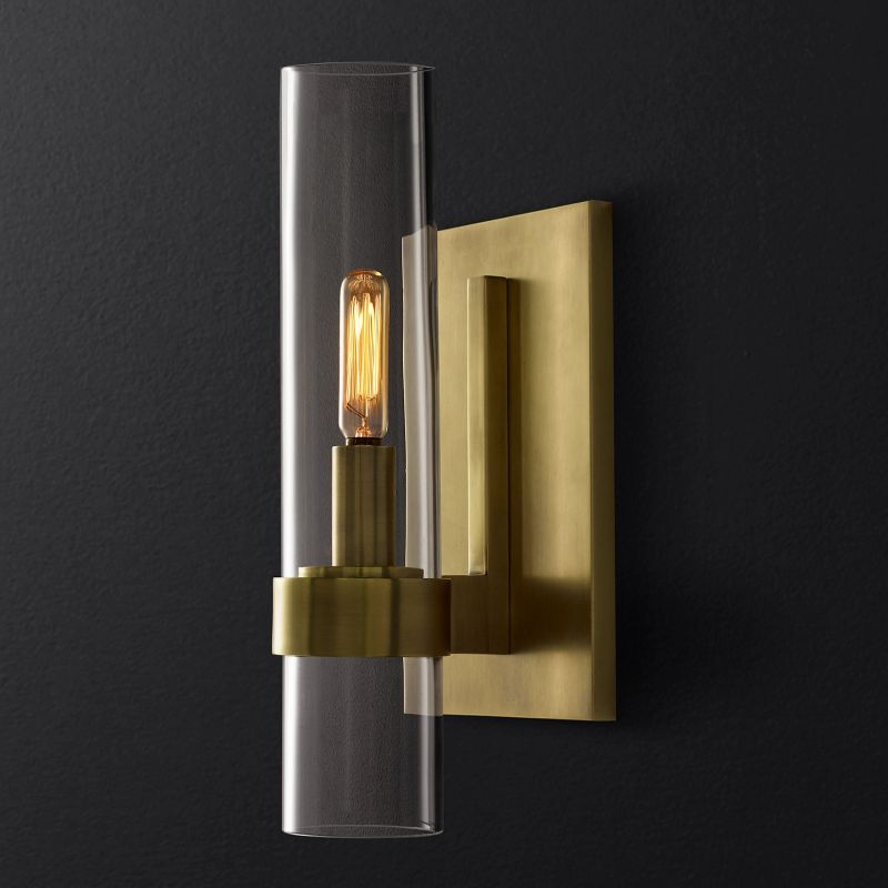 Felix Blown Glass Wall Sconce