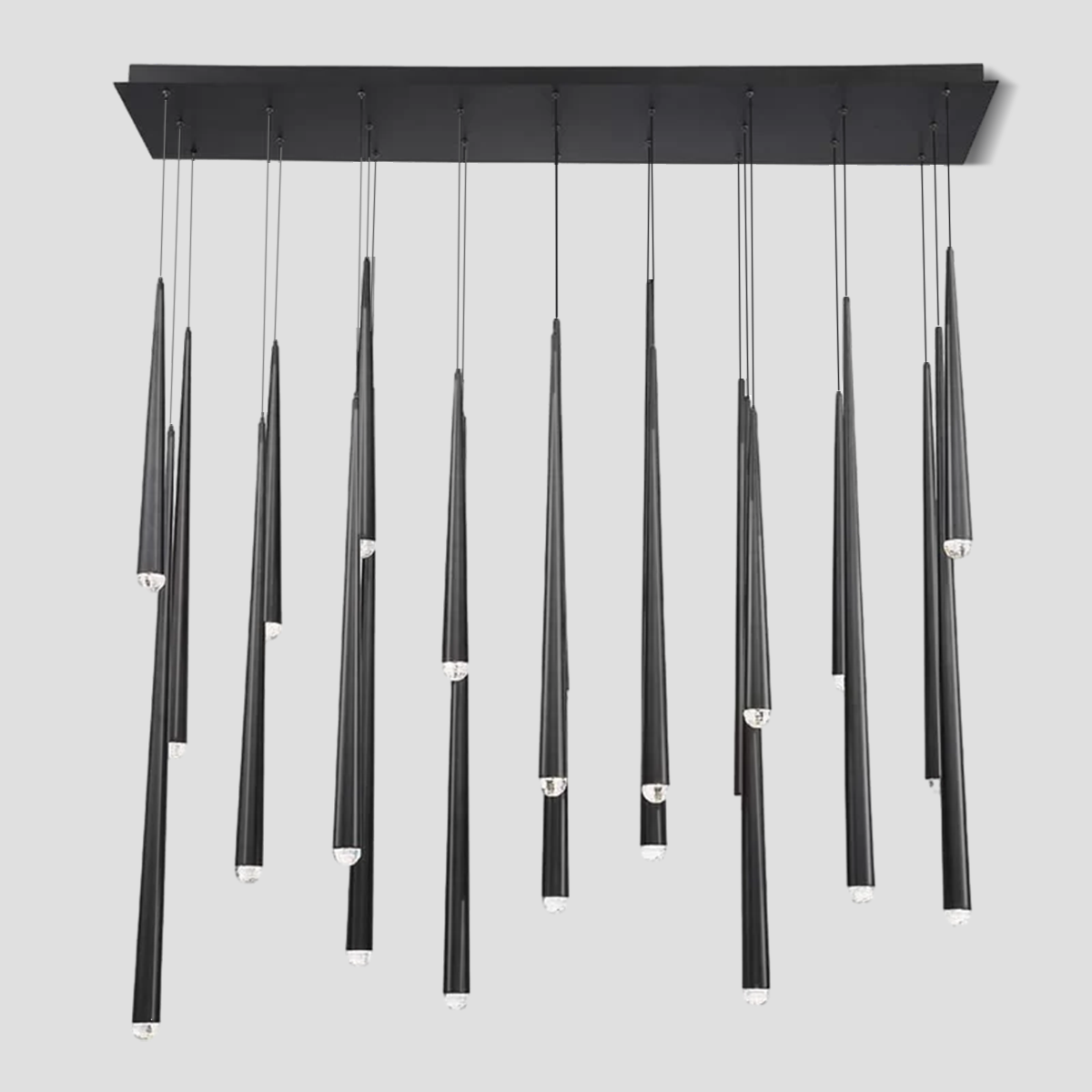 Anthropology Rectangle Tubular Pendant Light