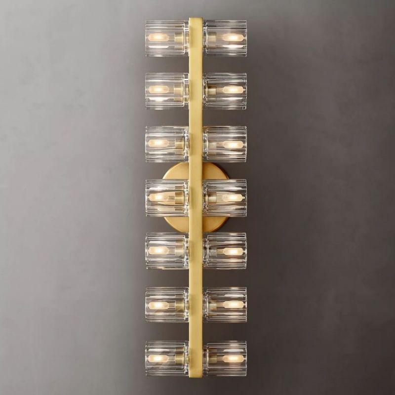 Beliy 14-light Sconce wall sconce for bedroom,wall sconce for dining room,wall sconce for stairways,wall sconce for foyer,wall sconce for bathrooms,wall sconce for kitchen,wall sconce for living room Rbrights   