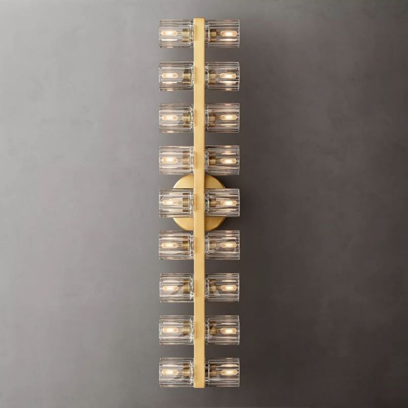 Beliy 18-light Sconce wall sconce for bedroom,wall sconce for dining room,wall sconce for stairways,wall sconce for foyer,wall sconce for bathrooms,wall sconce for kitchen,wall sconce for living room Rbrights   