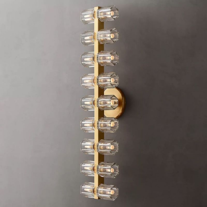 Beliy 18-light Sconce wall sconce for bedroom,wall sconce for dining room,wall sconce for stairways,wall sconce for foyer,wall sconce for bathrooms,wall sconce for kitchen,wall sconce for living room Rbrights   