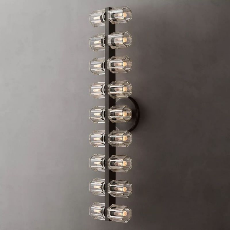 Beliy 18-light Sconce wall sconce for bedroom,wall sconce for dining room,wall sconce for stairways,wall sconce for foyer,wall sconce for bathrooms,wall sconce for kitchen,wall sconce for living room Rbrights   