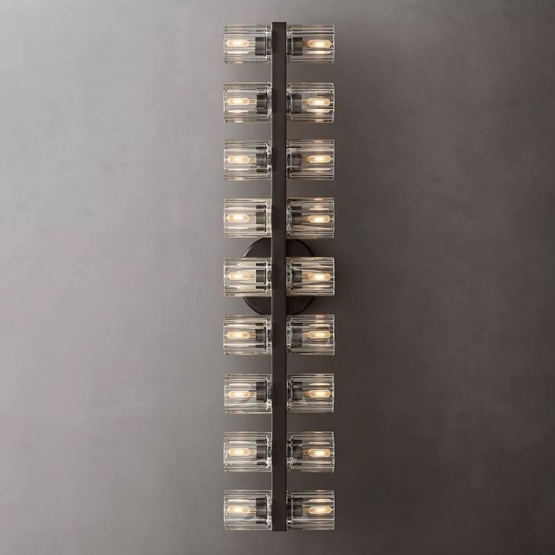 Beliy 18-light Sconce wall sconce for bedroom,wall sconce for dining room,wall sconce for stairways,wall sconce for foyer,wall sconce for bathrooms,wall sconce for kitchen,wall sconce for living room Rbrights   