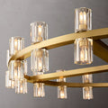 Beliy Crystal Shades Round Chandelier 36