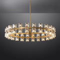 Beliy Crystal Shades Round Chandelier 48