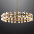 Beliy Crystal Shades Round Chandelier 48