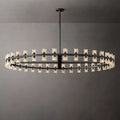 Beliy Crystal Shades Round Chandelier 60