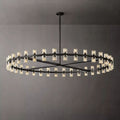 Beliy Crystal Shades Round Chandelier 60