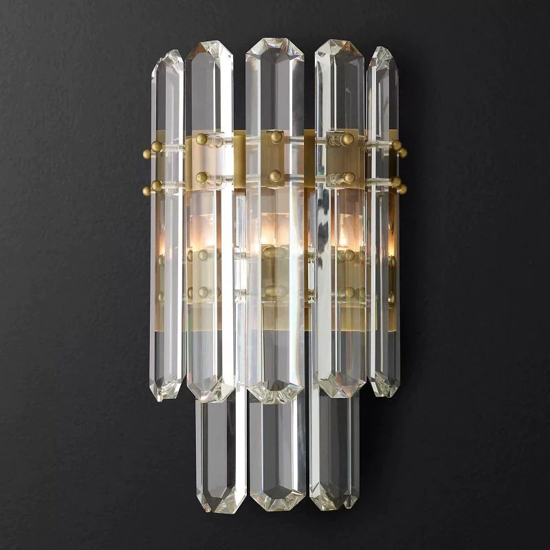 Natalia Prism 2-Tier Wall Sconce