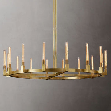 Cania Round Chandelier 72"