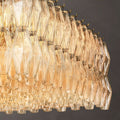 Chara Glass Rectangular Chandelier 74