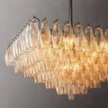 Chara Glass Square Chandelier 32