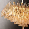 Chara Glass Square Chandelier 32