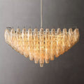 Chara Glass Square Chandelier 32