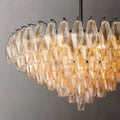 Chara Glass Tiered Round Chandelier 37