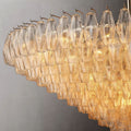 Chara Glass Tiered Round Chandelier 62