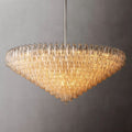 Chara Glass Tiered Round Chandelier 62