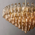 Chara Glass Tiered Round Chandelier 37