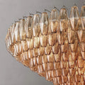 Chara Glass Tiered Round Chandelier 62