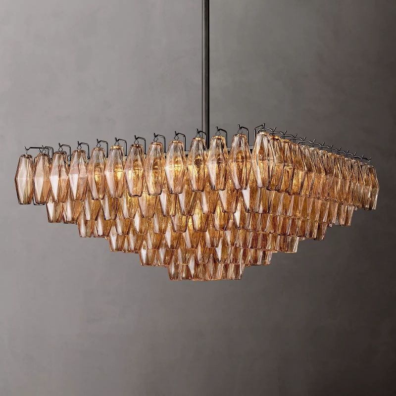 Chara Glass Square Chandelier 32" chandeliers for dining room,chandeliers for stairways,chandeliers for foyer,chandeliers for bedrooms,chandeliers for kitchen,chandeliers for living room Rbrights   