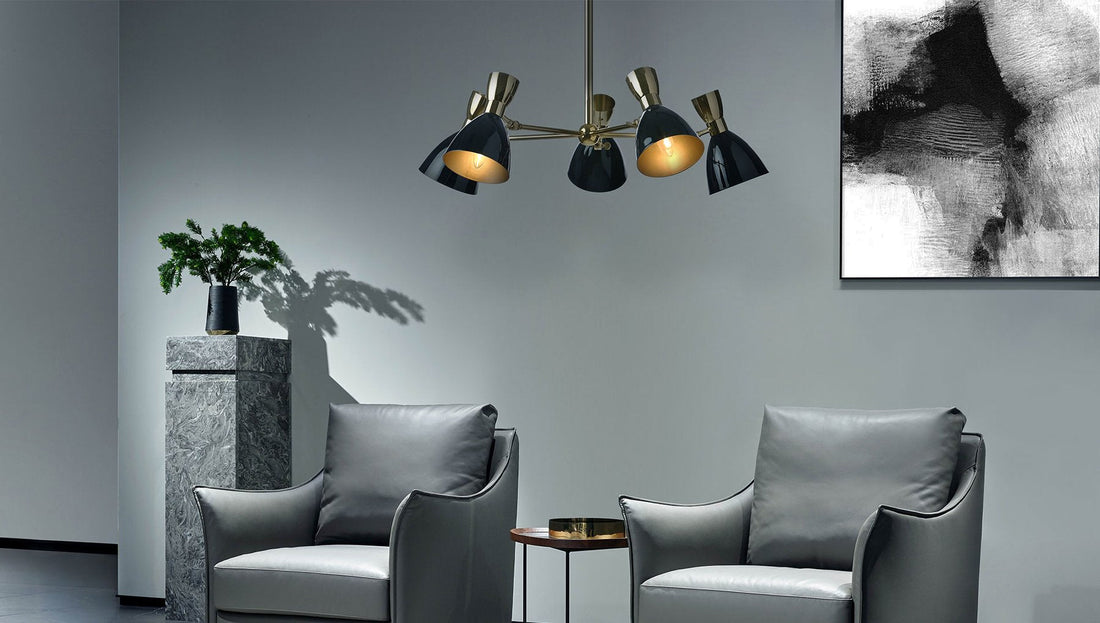 Charlie 5 Light Modern Chandelier