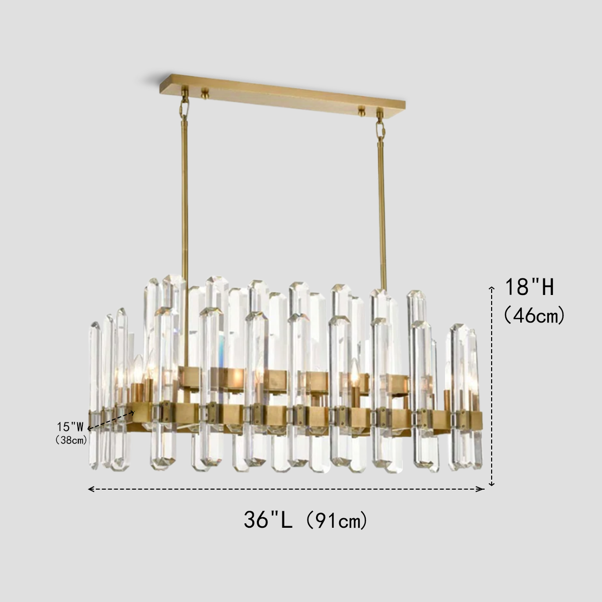 Clarion 28 Light 18 inch Chandelier Ceiling Light