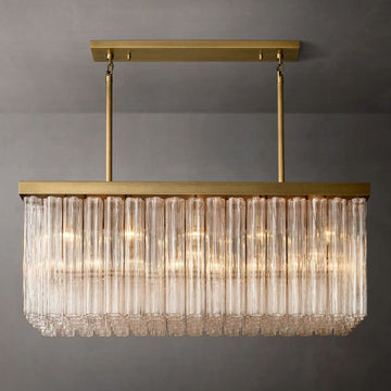 Cielo Rectangular Chandelier 54"