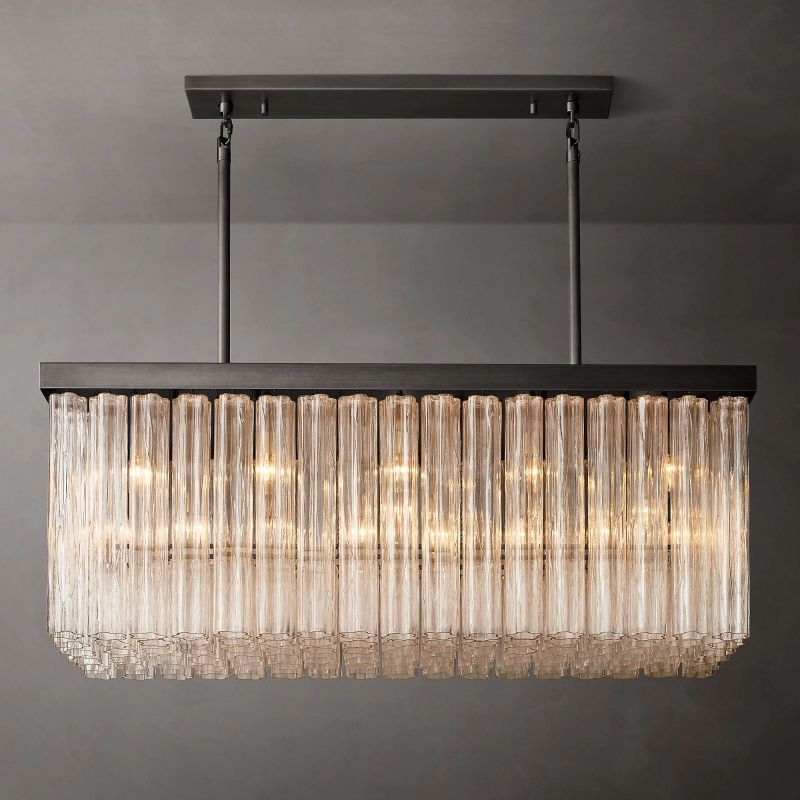 Cielo Rectangular Chandelier 54"