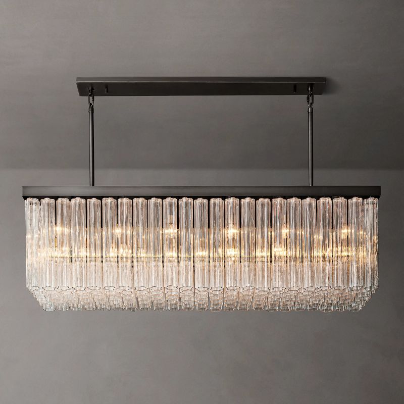 Cielo Rectangular Chandelier 73"