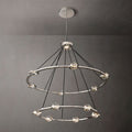 Eclate Two-Tier Round Chandelier 48