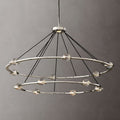 Eclate Two-Tier Round Chandelier 60