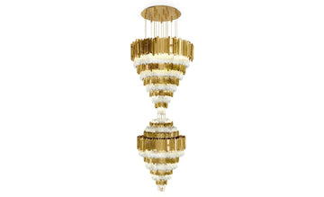 Luxury Empire XL Crystal Modern Chandelier