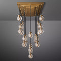 Fantasy Pearl Ball Linear Chandelier 72