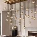 Fantasy Pearl Ball Linear Chandelier 72