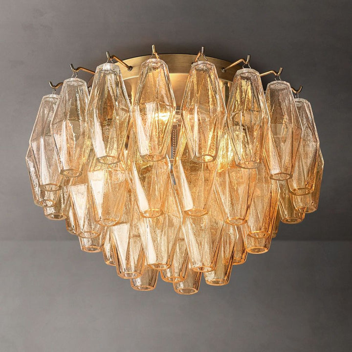 Chara Round Ceiling Chandelier 17"