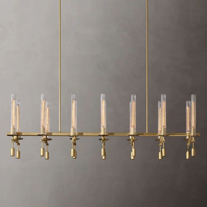 Foster Linear Chandelier 66"